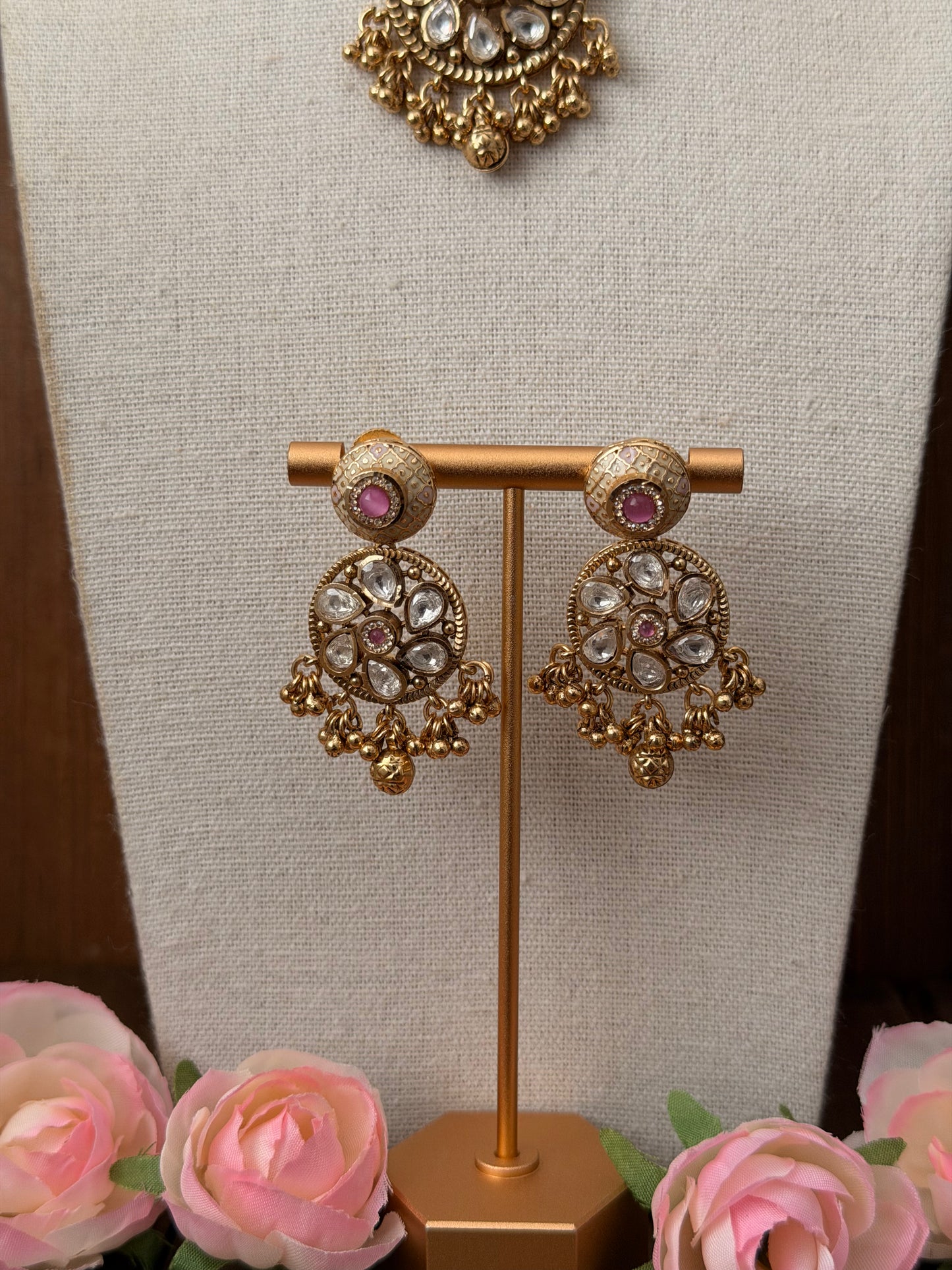 Enamel Mid Length Necklace