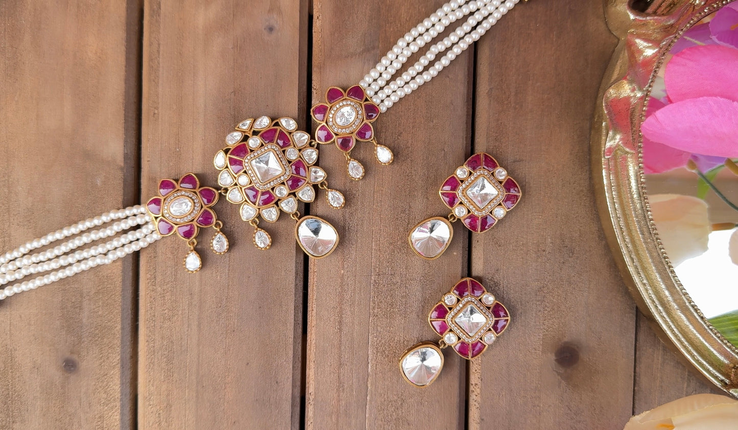 Kundan Choker Set