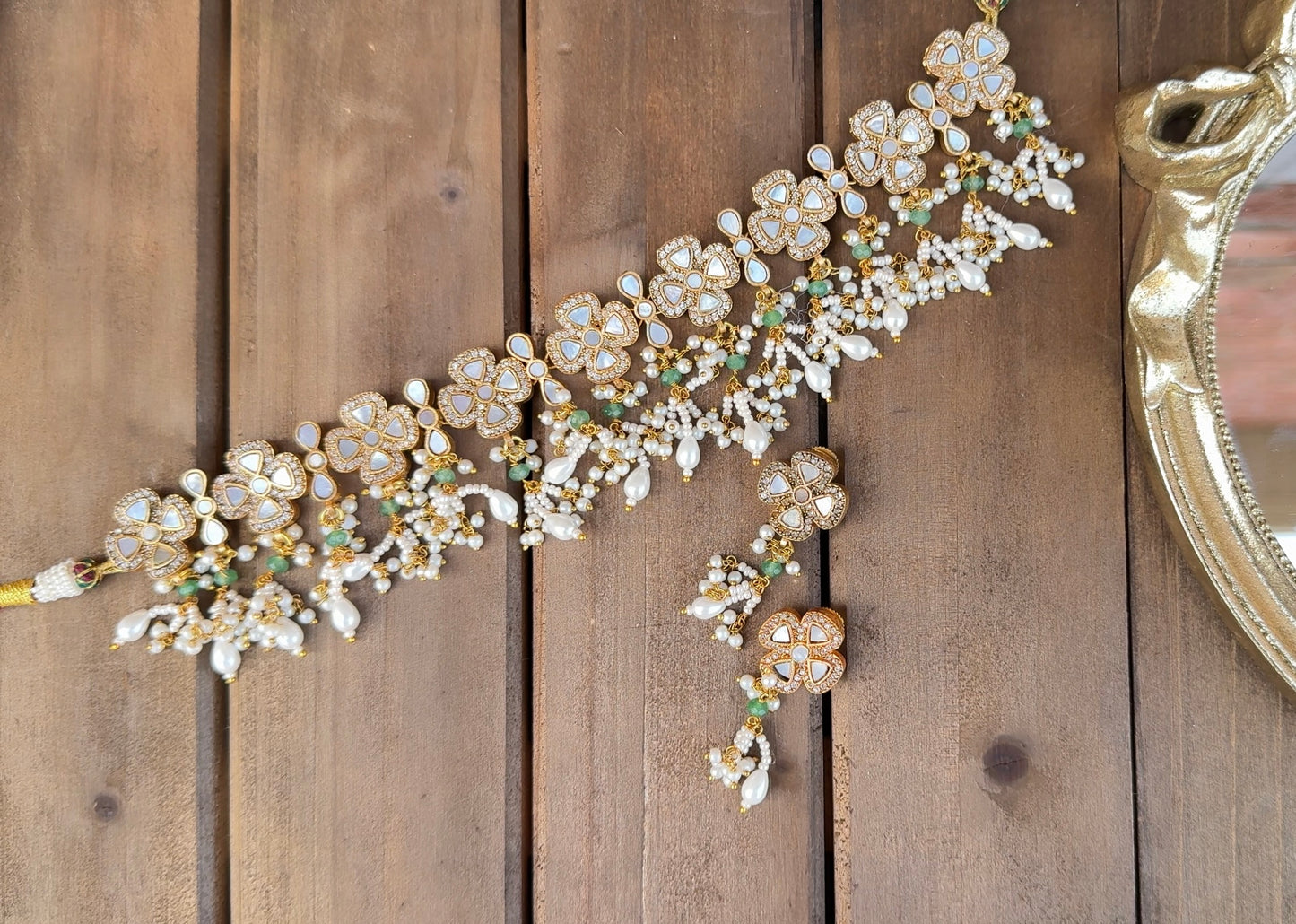 Mother of Pearl choker set