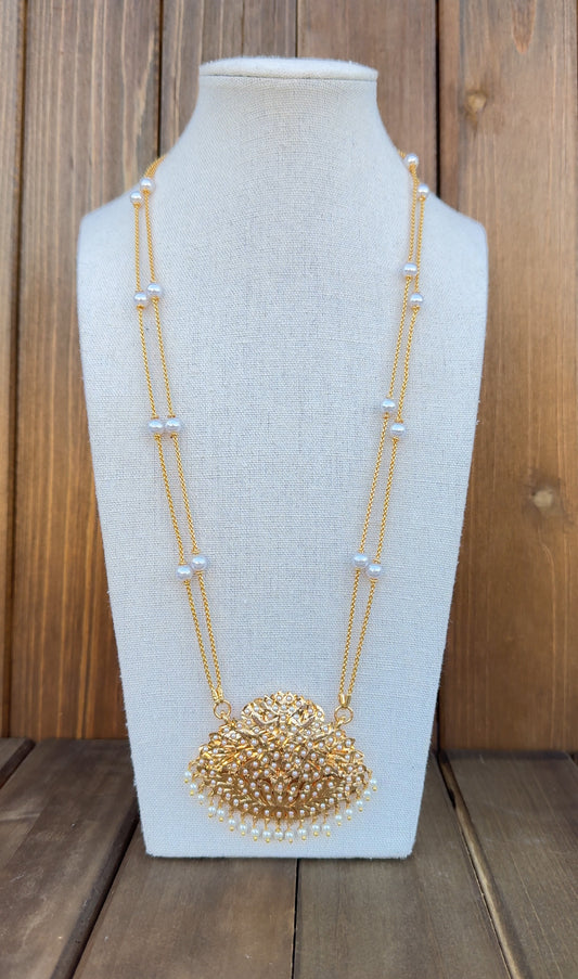 Long Impoun Pathakam Necklace
