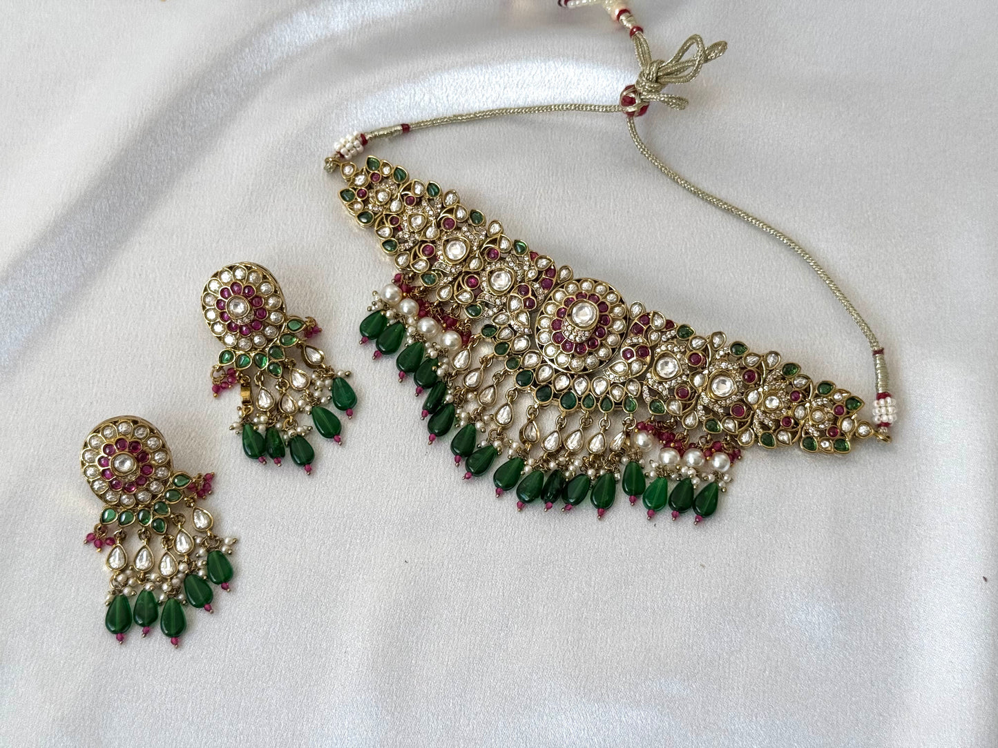 Kundan Statement Choker Set