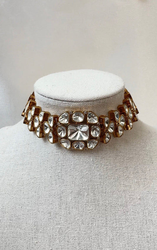 Moissanite Choker Set