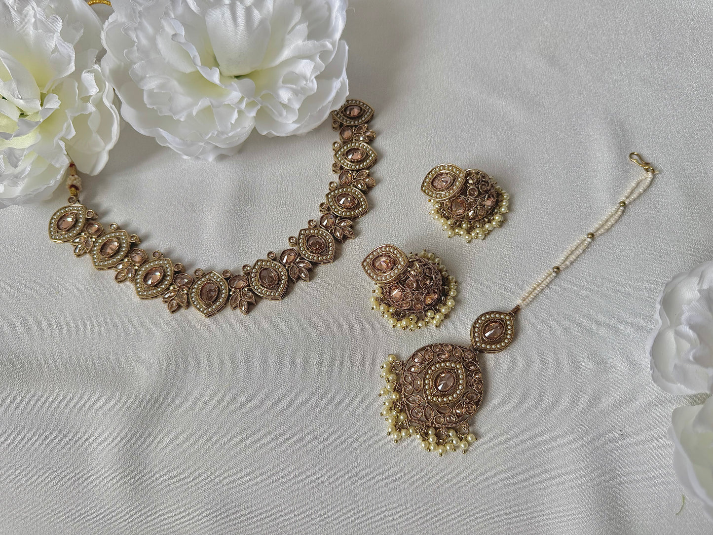 Polki Necklace Set