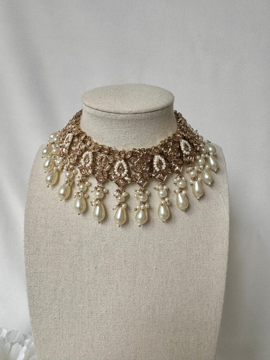 Polki Statement Necklace Set