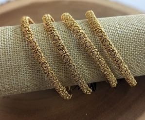 Antique Gold Bangles V